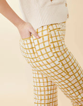 Load image into Gallery viewer, Spartina 449 Maren Kick Flare Pant Calm Waters Plaid
