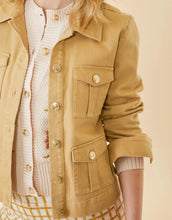 Load image into Gallery viewer, Spartina 449 Marlie Twill Jacket Khaki
