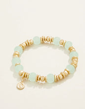 Load image into Gallery viewer, Spartina 449 Poolside Stretch Bracelet 8mm Seafoam
