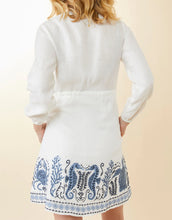 Load image into Gallery viewer, Spartina 449 Wynona Embroidered Dress Hamilton Sea Life - FINAL SALE
