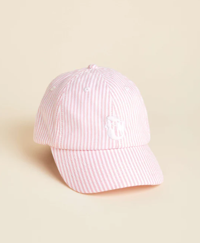 Spartina 449 Baseball Hat Mermaid/Pink Stripe
