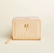 Spartina 449 Boho Mini Zip Wallet Palm Tree