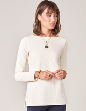 Load image into Gallery viewer, Spartina 449 Brooke Knit Top Buttercream
