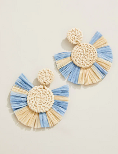 Spartina 449 Callawassie Earrings Blue