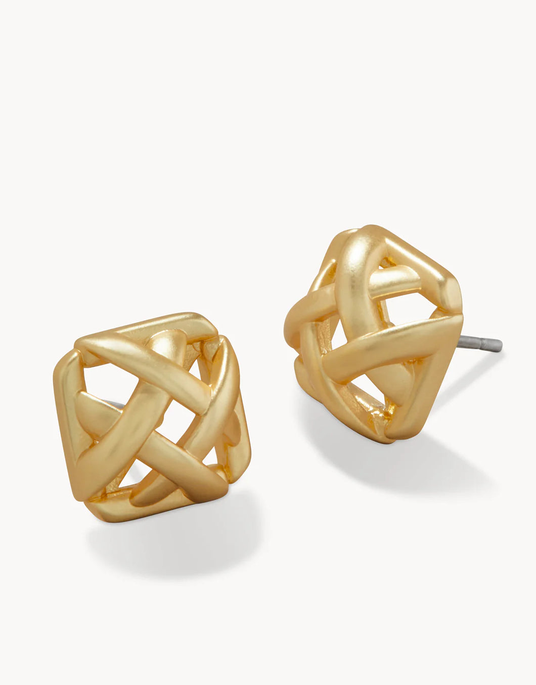 Spartina 449 Cane Stud Earrings Gold