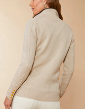 Load image into Gallery viewer, Spartina 449 Cybil Sweater Blazer Oatmeal Heather
