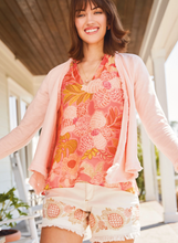 Load image into Gallery viewer, Spartina 449 Eirene Blouse Callawassie Flowers Pink
