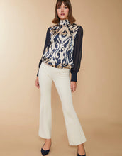 Load image into Gallery viewer, Spartina 449 Erinne Silk Blouse Bascom Ikat
