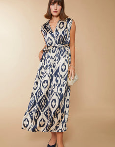 Spartina 449 Hallie Midi Dress Bascom Ikat