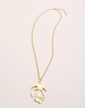 Load image into Gallery viewer, Spartina 449 Kai Leaf Necklace 28“ Gold
