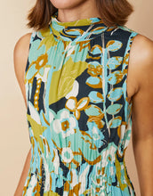 Load image into Gallery viewer, Spartina 449 Lottie Midi Dress Southern Resort Floral Abstract
