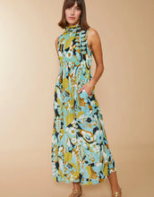 Load image into Gallery viewer, Spartina 449 Lottie Midi Dress Southern Resort Floral Abstract
