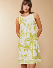 Load image into Gallery viewer, Spartina 449 Madolyn Dress Southern Resort Palms Green
