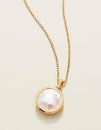 Spartina 449 Mini Round Locket Necklace 18