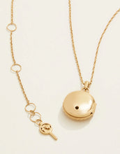 Load image into Gallery viewer, Spartina 449 Mini Round Locket Necklace Heart
