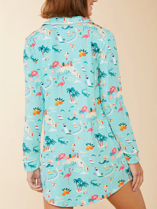 Spartina 449 Pajama Sleep Shirt Florida