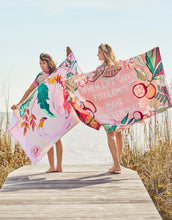 Load image into Gallery viewer, Spartina 449 Tropic Flamingo Beach Towel
