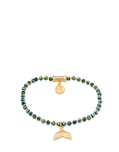 Spartina 449 Twinkle Stretch Bracelet Deep Teal/Tail