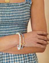 Load image into Gallery viewer, Spartina 449 Bryant Stretch Bracelet 8mm Mother-of-Pearl
