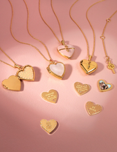 Load image into Gallery viewer, Spartina 449 Classic Locket Note Gem Heart Be Mine
