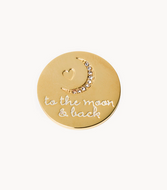 Spartina 449 Classic Locket Note Gem To The Moon