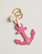 Spartina 449 Icon Keychain Anchor Pink