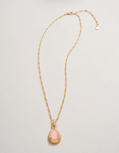 Load image into Gallery viewer, Spartina 449 Karina Teardrop Necklace 18&quot; Peach
