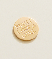 Spartina 449 Mini Locket Note Fight Like A Girl