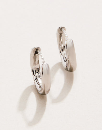 Spartina 449  Moonglade Huggie Hoop Earrings 12mm