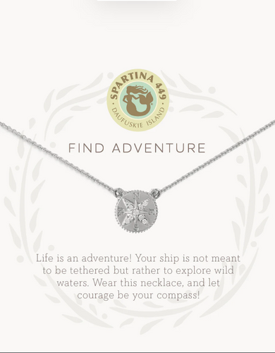 Spartina 449 Sea La Vie Necklace Adventure/Compass