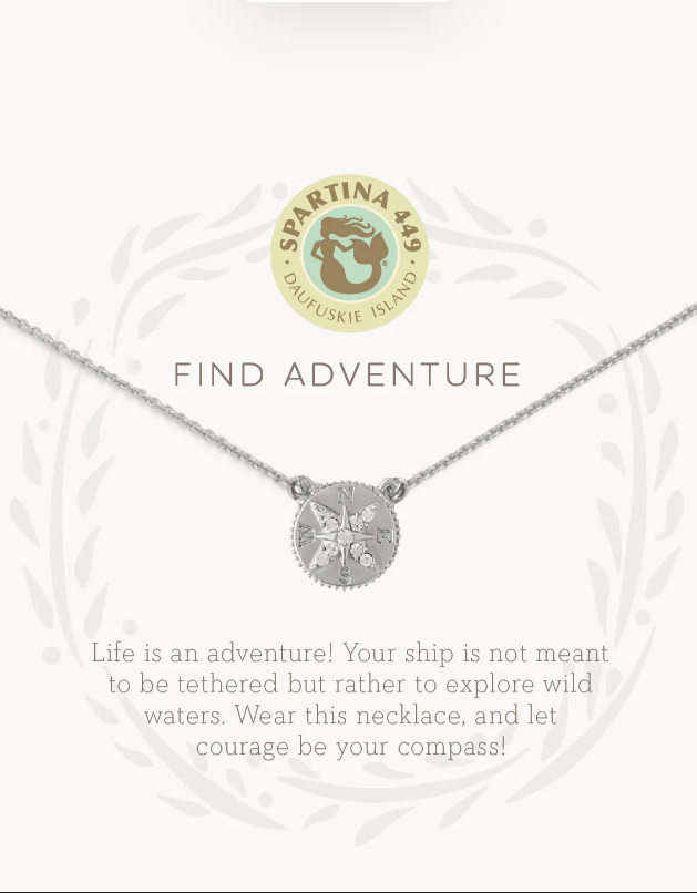 Spartina 449 Sea La Vie Necklace Adventure/Compass