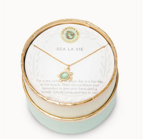 Spartina 449 Sea La Vie Sea Turtle Necklace