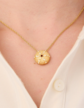 Load image into Gallery viewer, Spartina 449 Sea Urchin Necklace 18" White Opal
