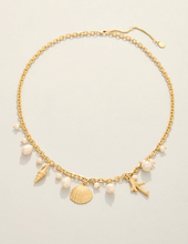 Load image into Gallery viewer, Spartina 449 Seashore Petite Necklace 17" Pearl
