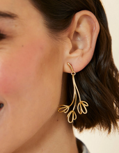 Load image into Gallery viewer, Spartina 449 Spring Tulip Earrings Gold
