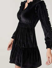 Load image into Gallery viewer, Spartina 449 Wilenna Velvet Dress Black - FINAL SALE
