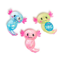 Load image into Gallery viewer, Squishy Glitter Axolotl Toy  - Assorted colors
