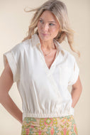 Stevie Blouse Alabaster
