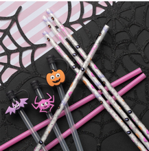 Load image into Gallery viewer, Straw Toppers - Sweet &amp; Spooky
