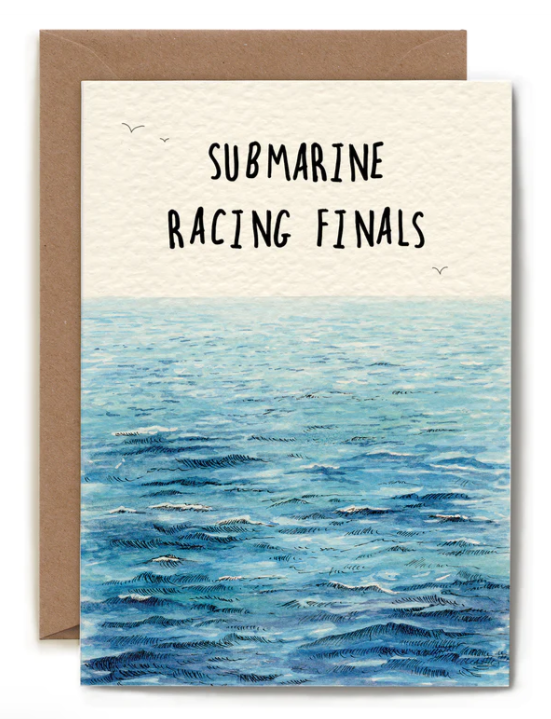 Submarine Racing Card