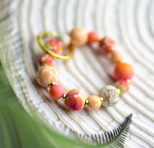 Load image into Gallery viewer, Sunshine Bay Wrist - Small Bead Keychain
