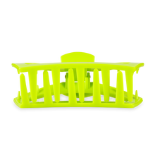 Load image into Gallery viewer, TELETIES Open Hair Clip-Large-Summer Brights showing the clips teeth
