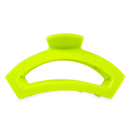 neon green hair clip