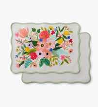 Load image into Gallery viewer, Rifle Paper Garden Party Cotton Placemats, Set of 4
