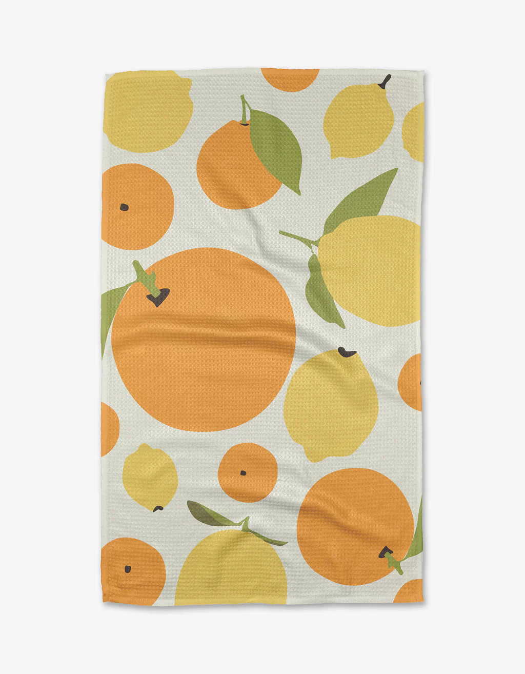 Sunny Lemons and Oranges Tea Towel