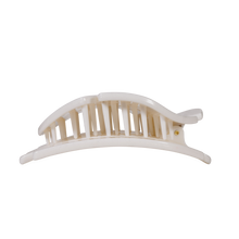 Load image into Gallery viewer, side view of the Sand Dollar Flat Shape Hair Clip
