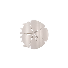 Load image into Gallery viewer, Sand Dollar Flat Shape Hair Clip shaped like a sand dollar
