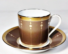 Load image into Gallery viewer, Tambour Bronze Tea Saucer - FINAL SALE
