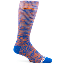 Load image into Gallery viewer, UF Sport Crew Ultimate Fan Pocket Socks - Orange &amp; Royal Blue
