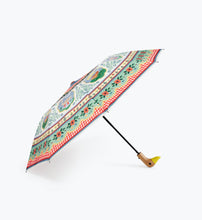 Load image into Gallery viewer, Rifle Paper Home Sweet Home Umbrella with duck head handle 
